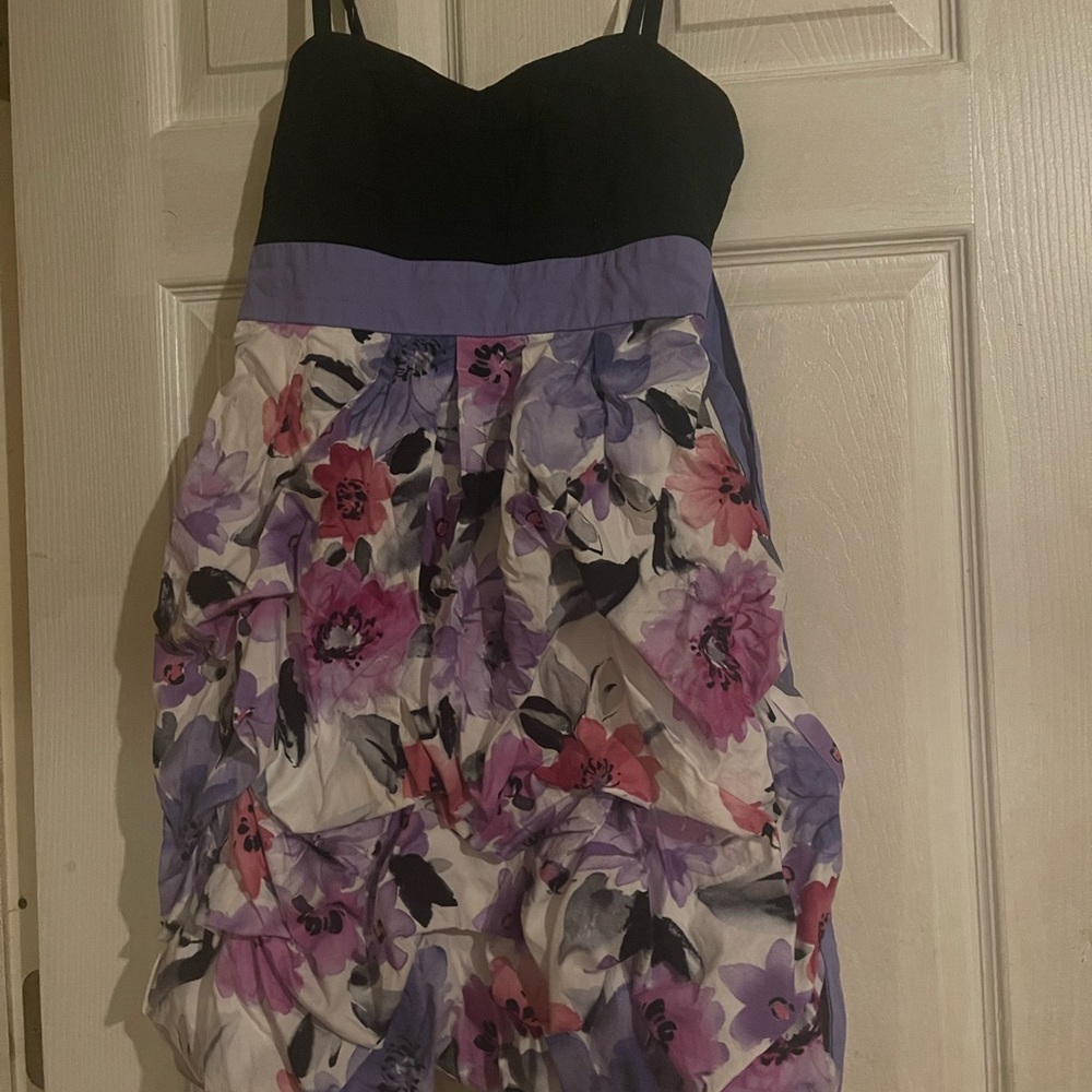Floral Short Dress